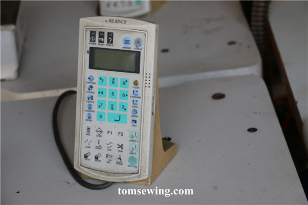  JUKI AMS 210D used programmable pattern sewing machine