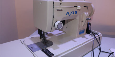 Portable walking foot sewing machine