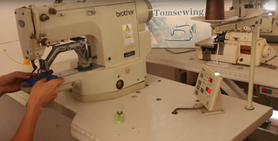 Used Brother KE 430D Bartacking Sewing Machine