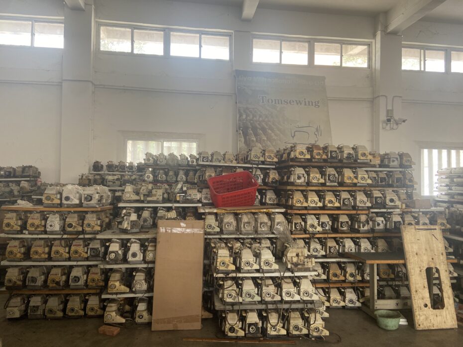 USED SECONDHAND 2ND INDUSTRIAL SEWING MACHINE STORE IN CHINA Tomsewing